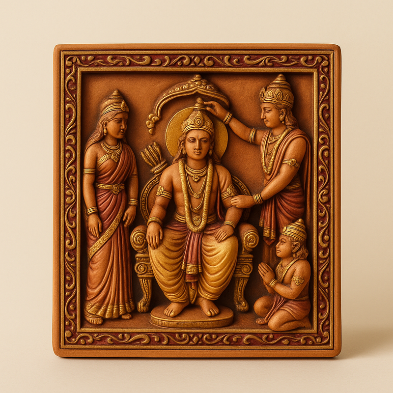 Ram Raj Tilak plaque
